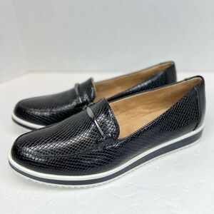 Naturalizer Ranger Womens Comfort Loafers Black Size 6.5M Tried on ONLY No Box